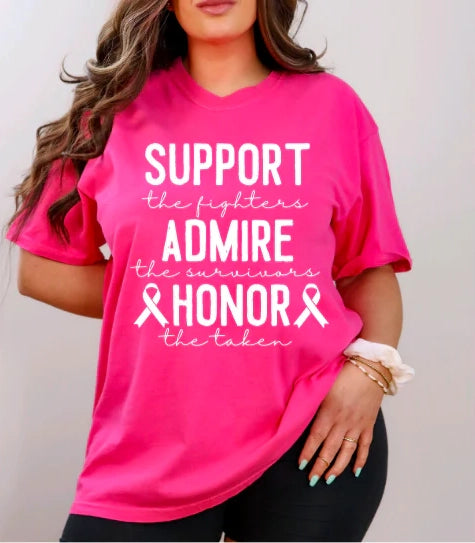 Support Admire Honor